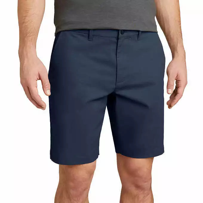 ENGLISH LAUNDRY MEN'S SOLID BASIC SHORT IN NAVY