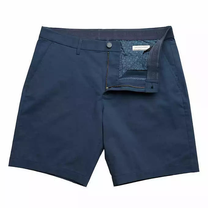 ENGLISH LAUNDRY MEN'S SOLID BASIC SHORT IN NAVY