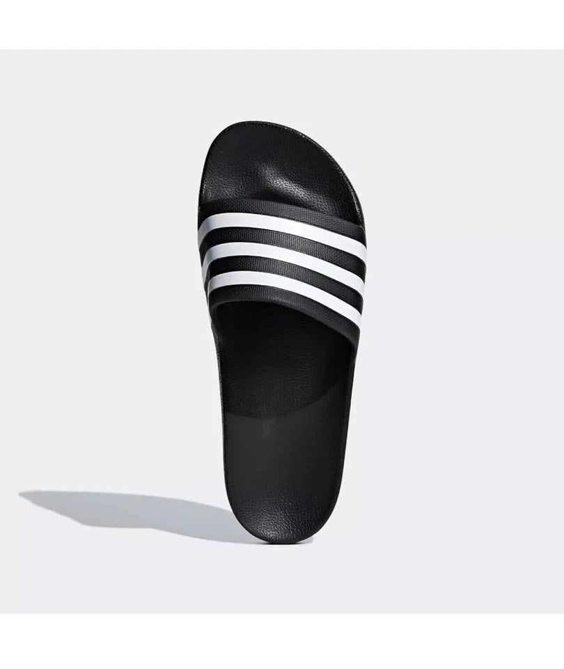 Adidas Unisex-Adult Adilette Aqua Swim Black Slide Sandals Slippers