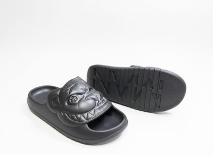 Boohooman Perforated Evil Teddy Slider