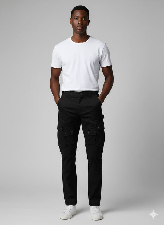 Boohooman Waistband Relaxed Fit Cargo Trouser