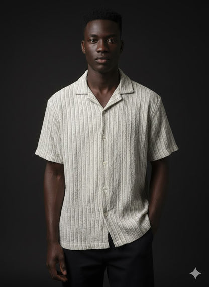 Denim & Flower Shirt